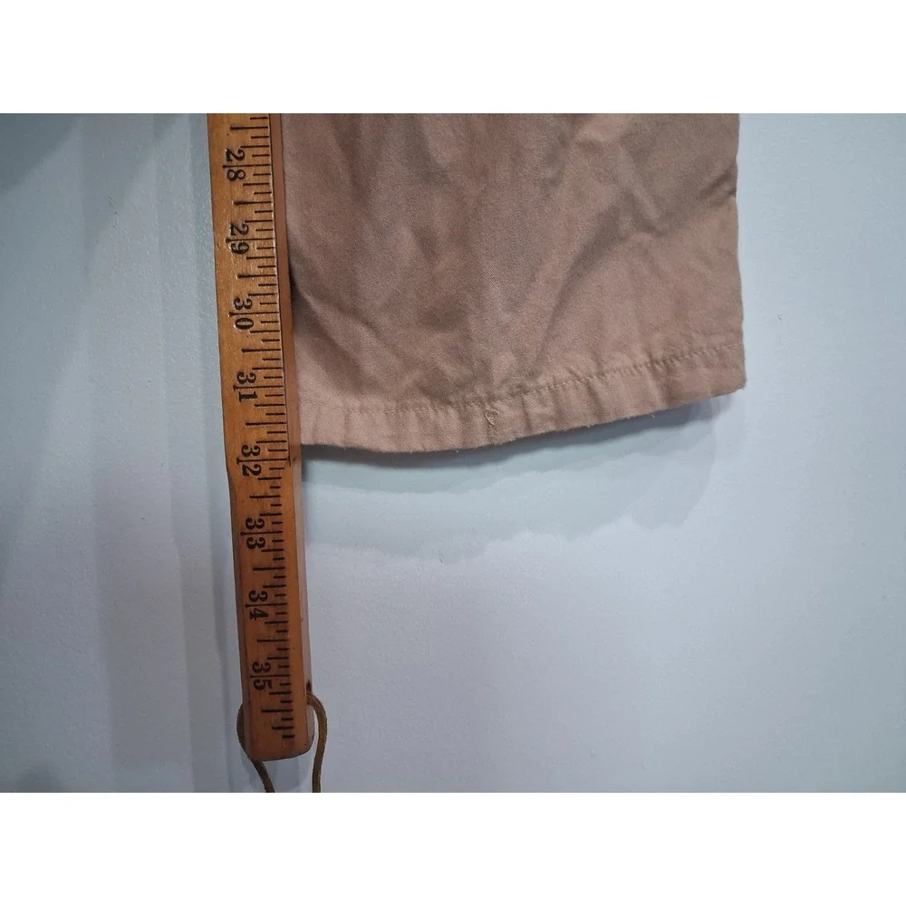 US Military Issue Tactical Cargo Pants Desert Tan L Regular Adjustable Waist Vtg